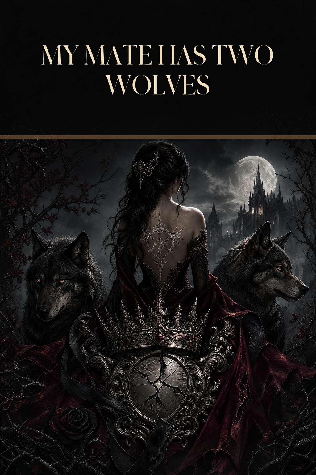 My Mate Has Two Wolves - Blackcrest Books cover art
