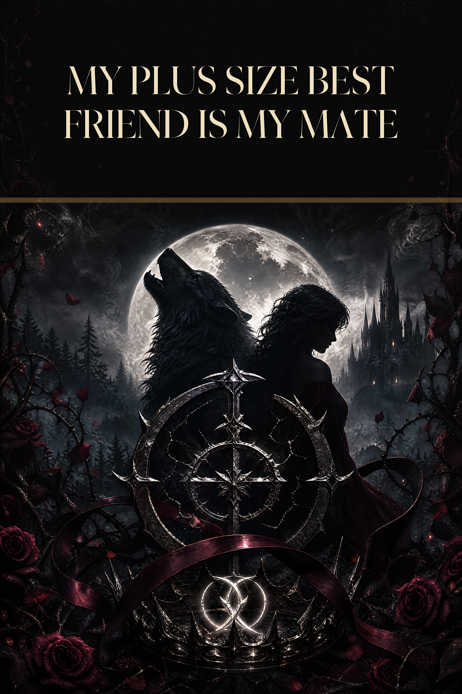 My Plus Size Best Friend Is My Mate - Blackcrest Books cover art