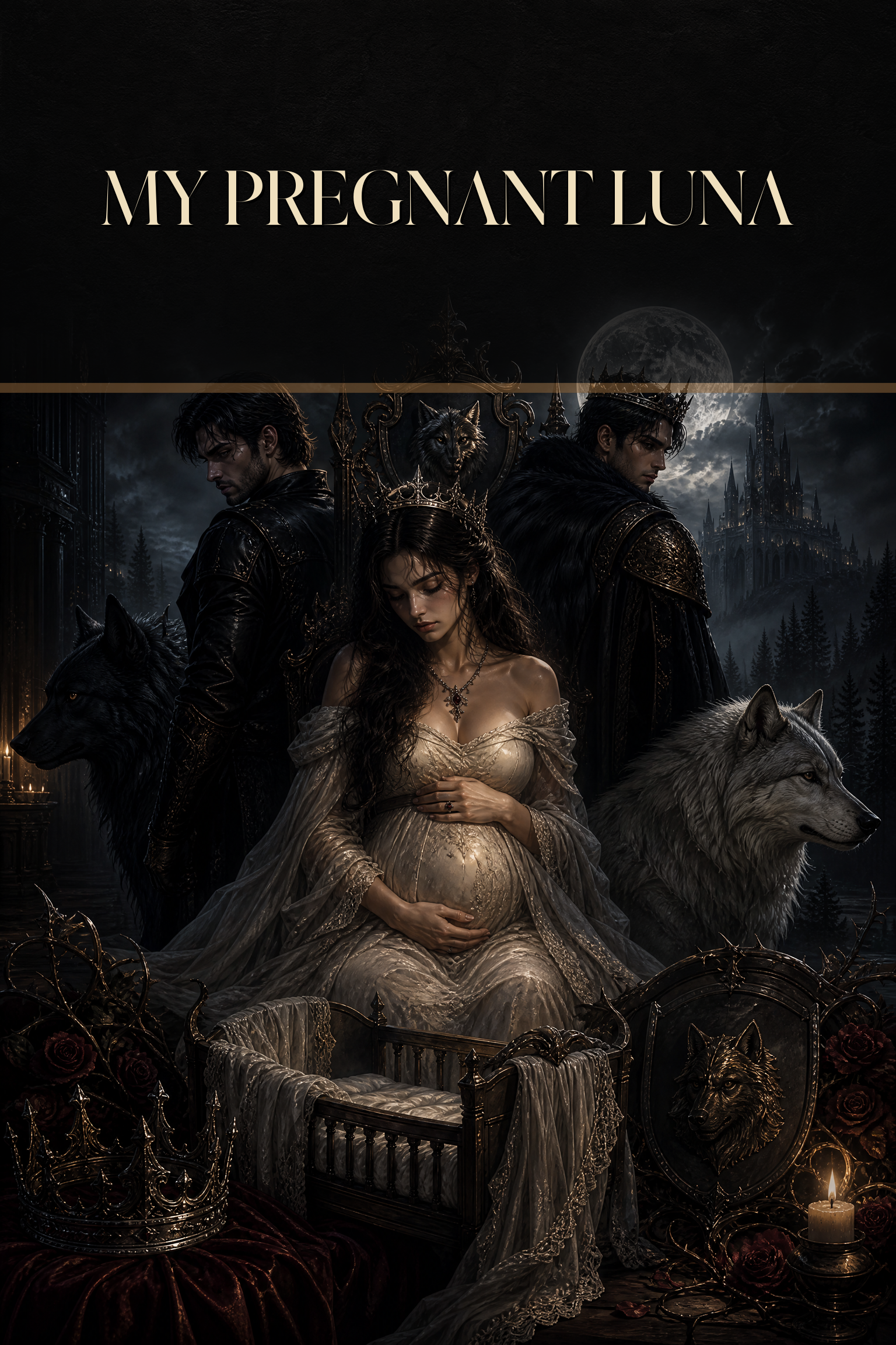 My Pregnant Luna - Blackcrest Books cover art