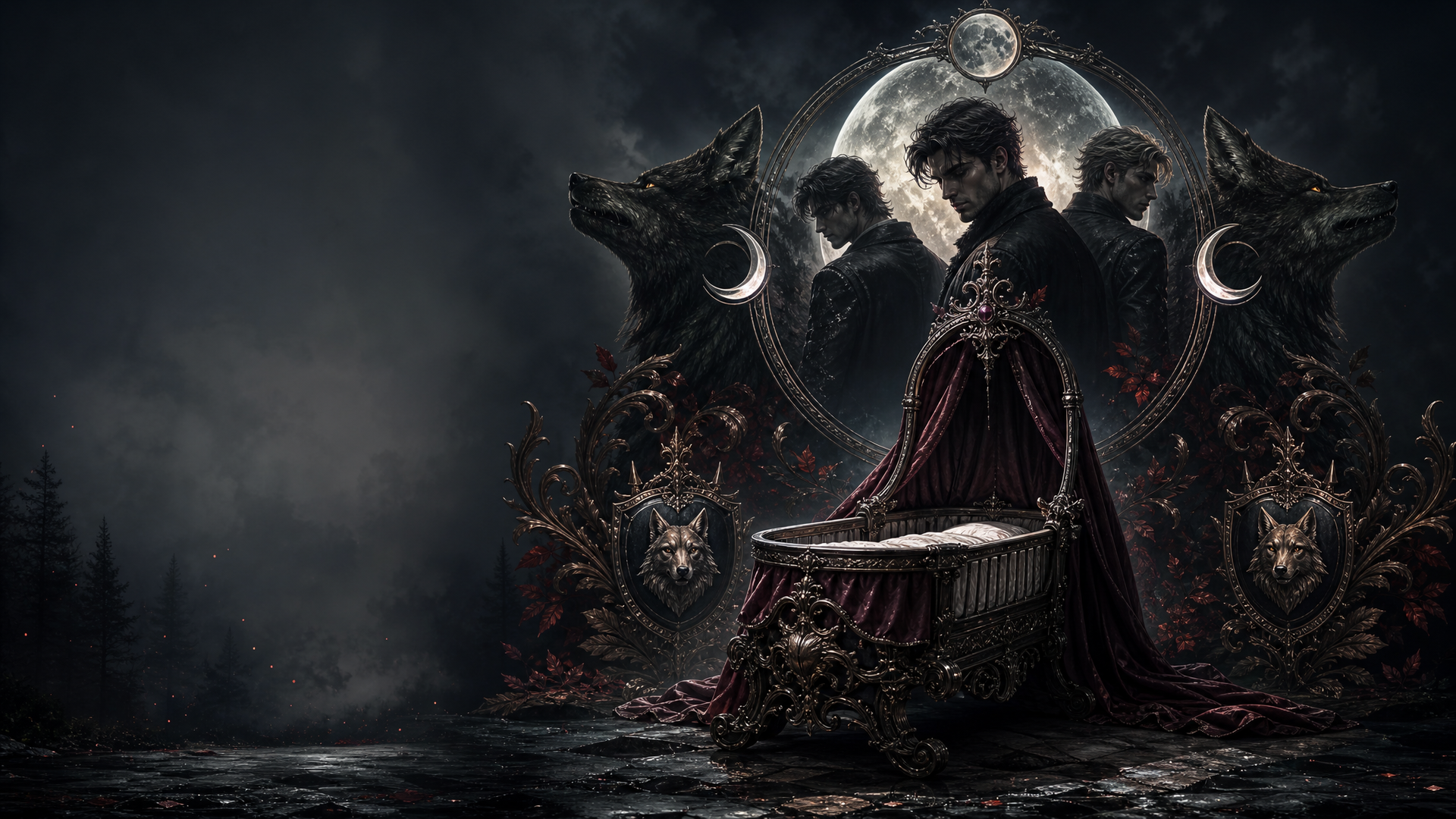 Nanny And Her Four Alpha Bullies - Blackcrest Books blog artwork