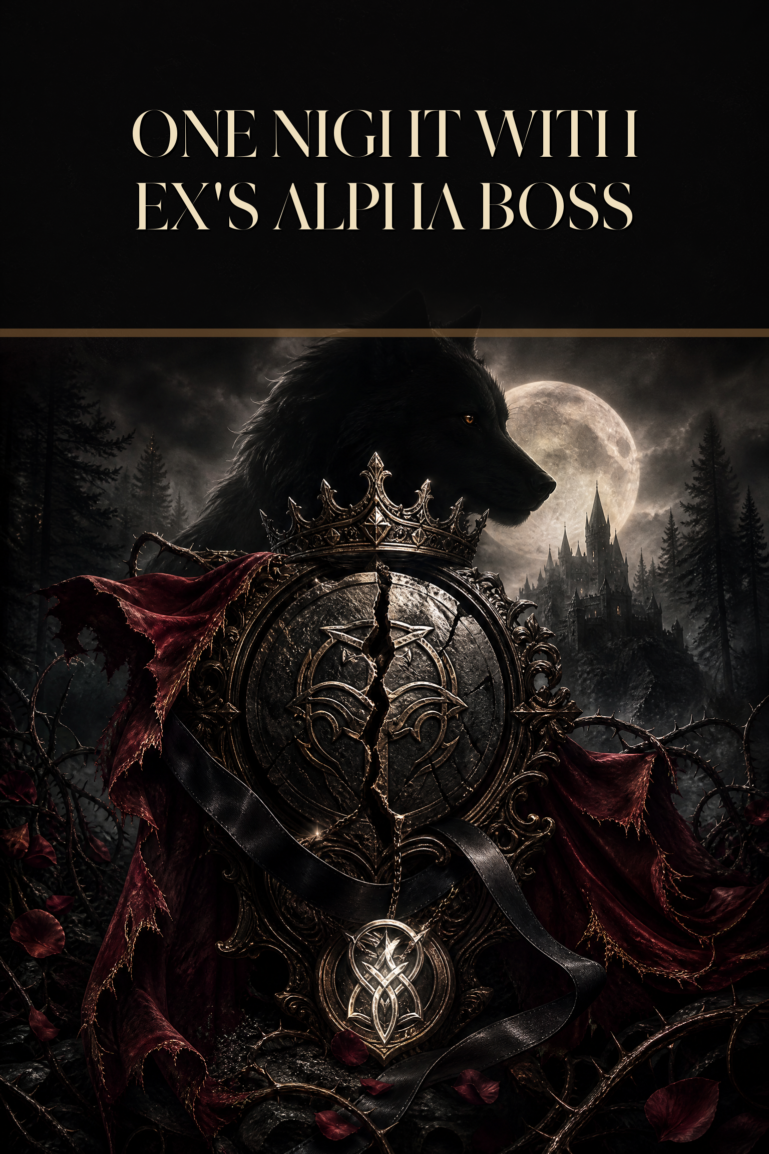 One Night With Ex's Alpha Boss - Blackcrest Books cover art