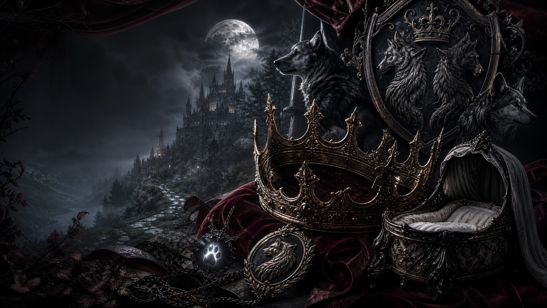 Oops, The Alpha King Wants Me And My Baby! - Blackcrest Books blog artwork