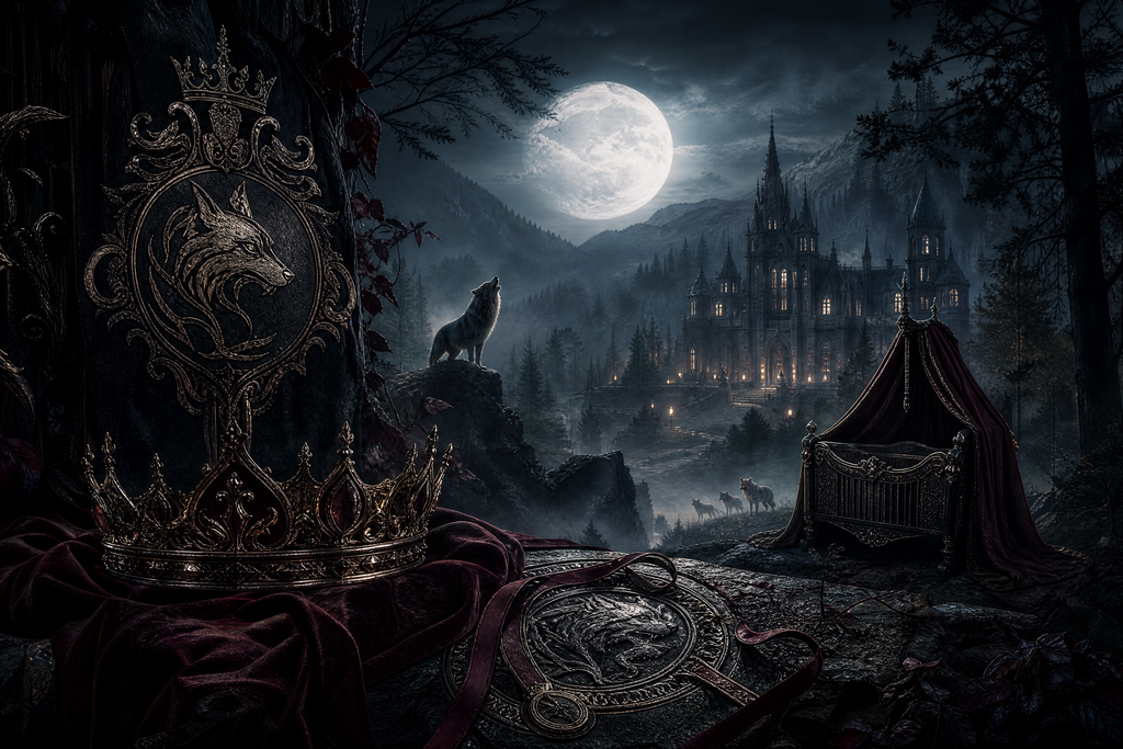 Oops, The Alpha King Wants Me And My Baby! - Blackcrest Books mood artwork