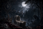 Ran Away Pregnant, Came Back Alpha Heiress - Blackcrest Books mood artwork