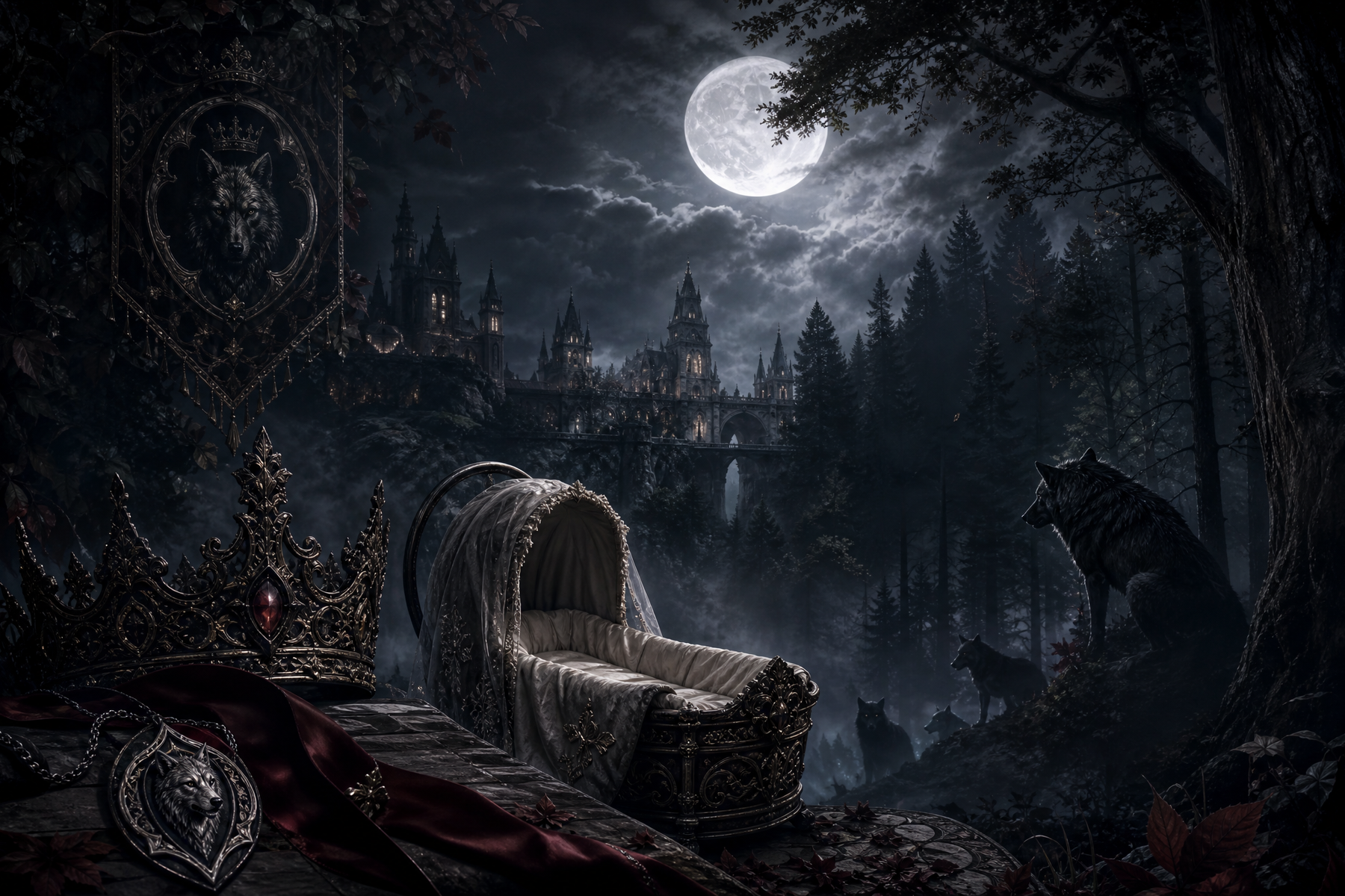 Ran Away Pregnant, Came Back Alpha Heiress - Blackcrest Books mood artwork