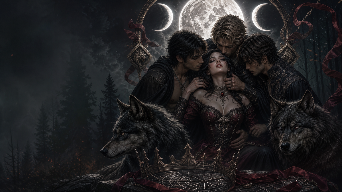 Ravished By The Alphas Reverse Harem Paranormal Romance - Blackcrest Books blog artwork