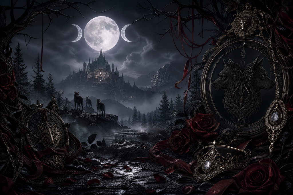 Ravished By The Alphas Reverse Harem Paranormal Romance - Blackcrest Books mood artwork