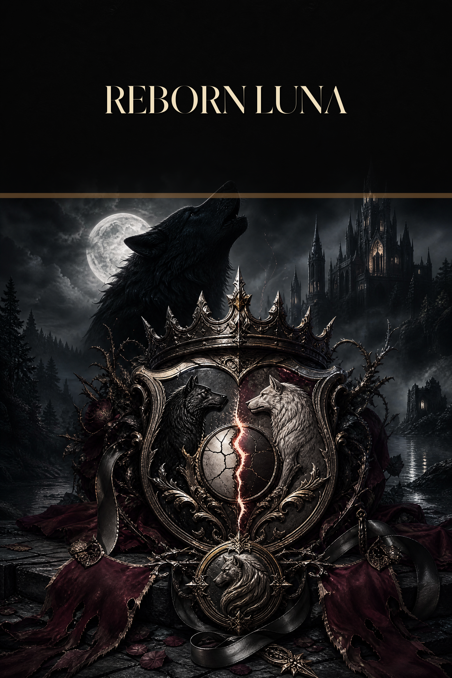 Reborn Luna - Blackcrest Books cover art