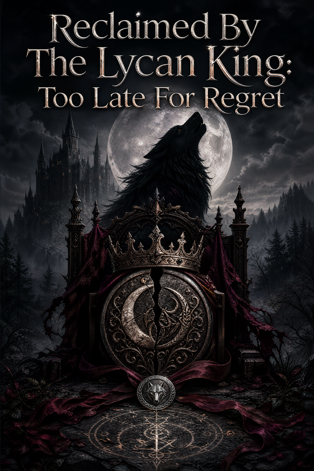 Reclaimed By The Lycan King: Too Late For Regret - Blackcrest Books cover art