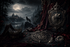 Reject After Pregnant For My Lycan Mate - Blackcrest Books mood artwork