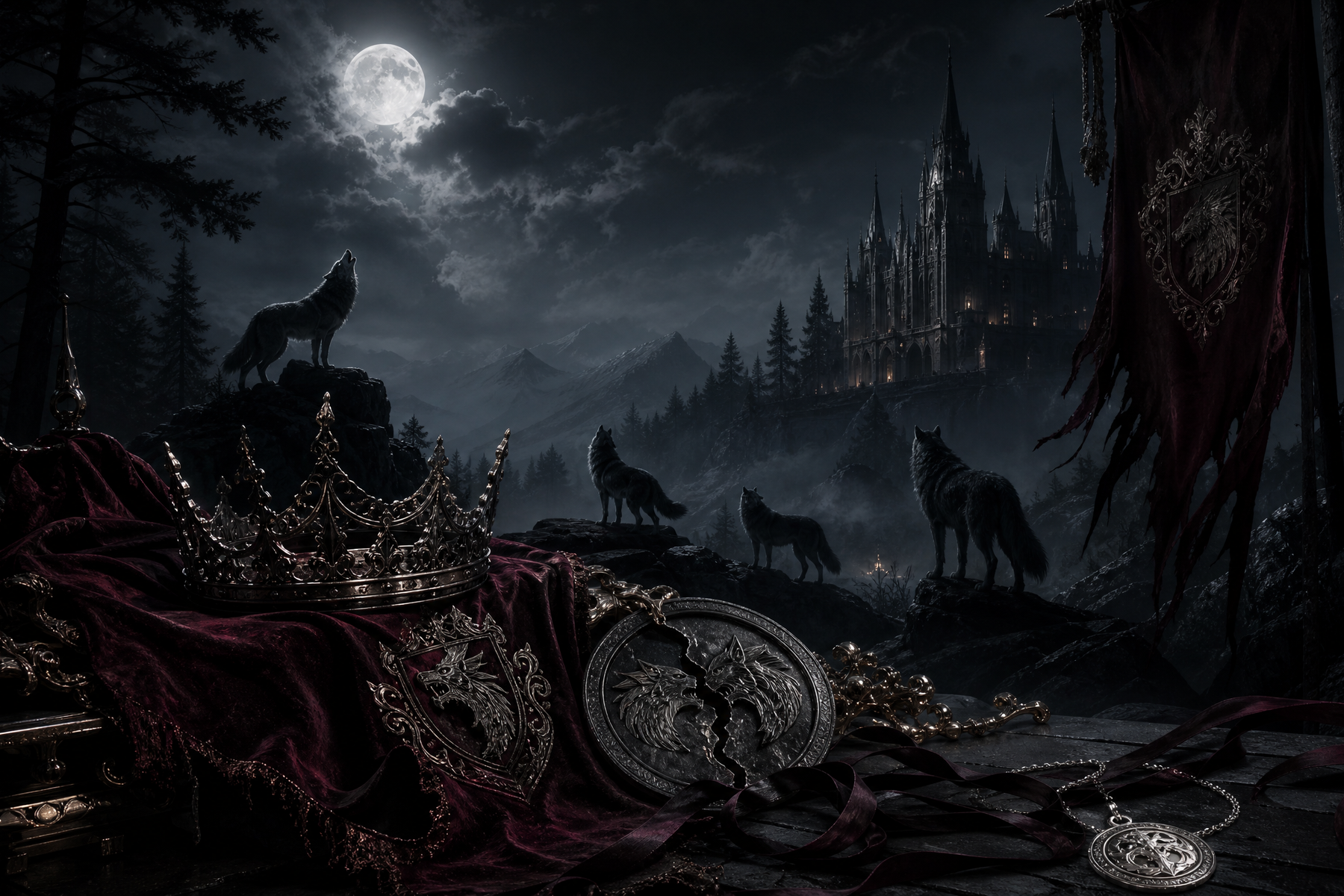 Reject My Alpha President - Blackcrest Books mood artwork