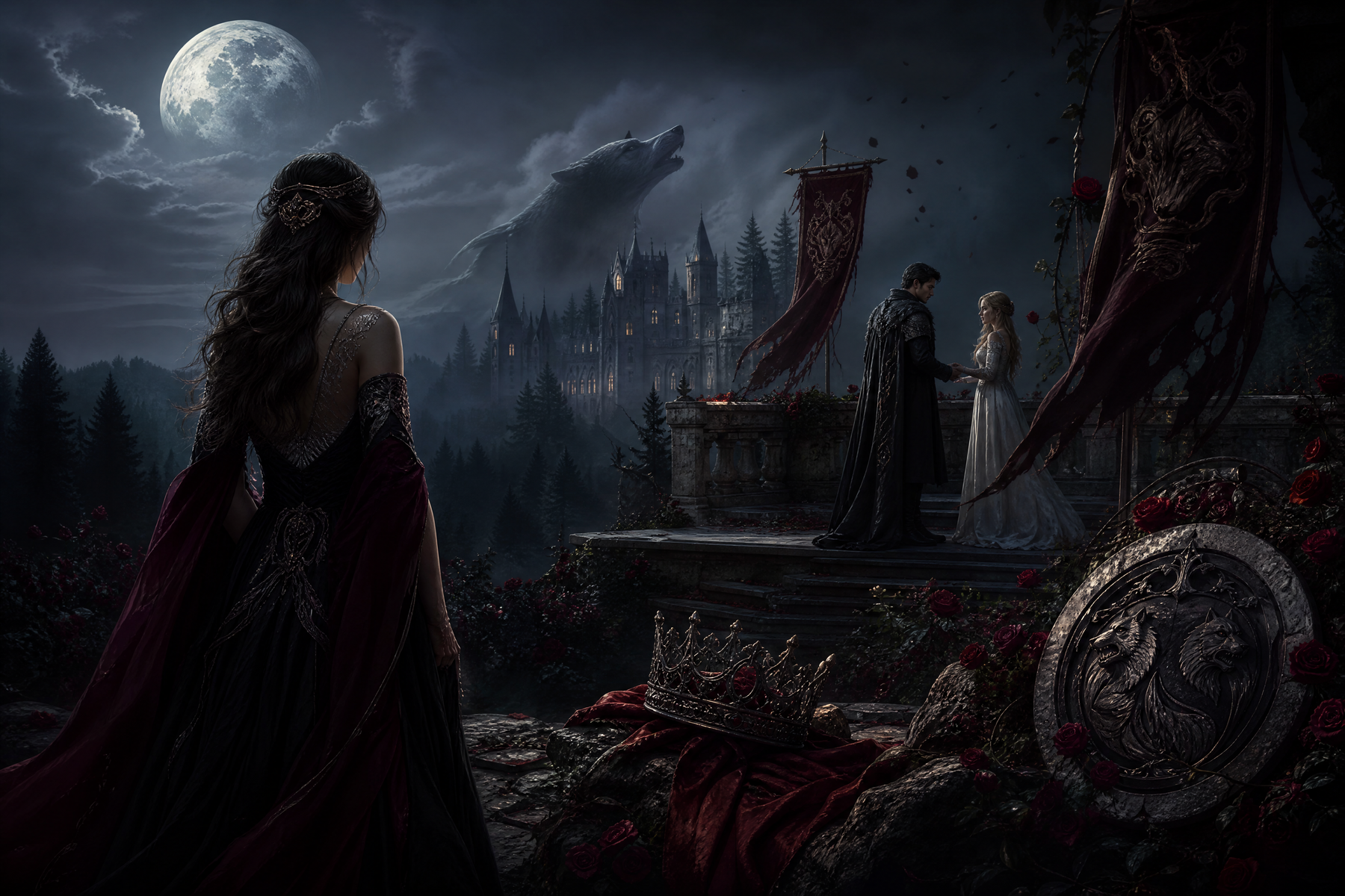 Rejected, And Became A Heiress - Blackcrest Books mood artwork
