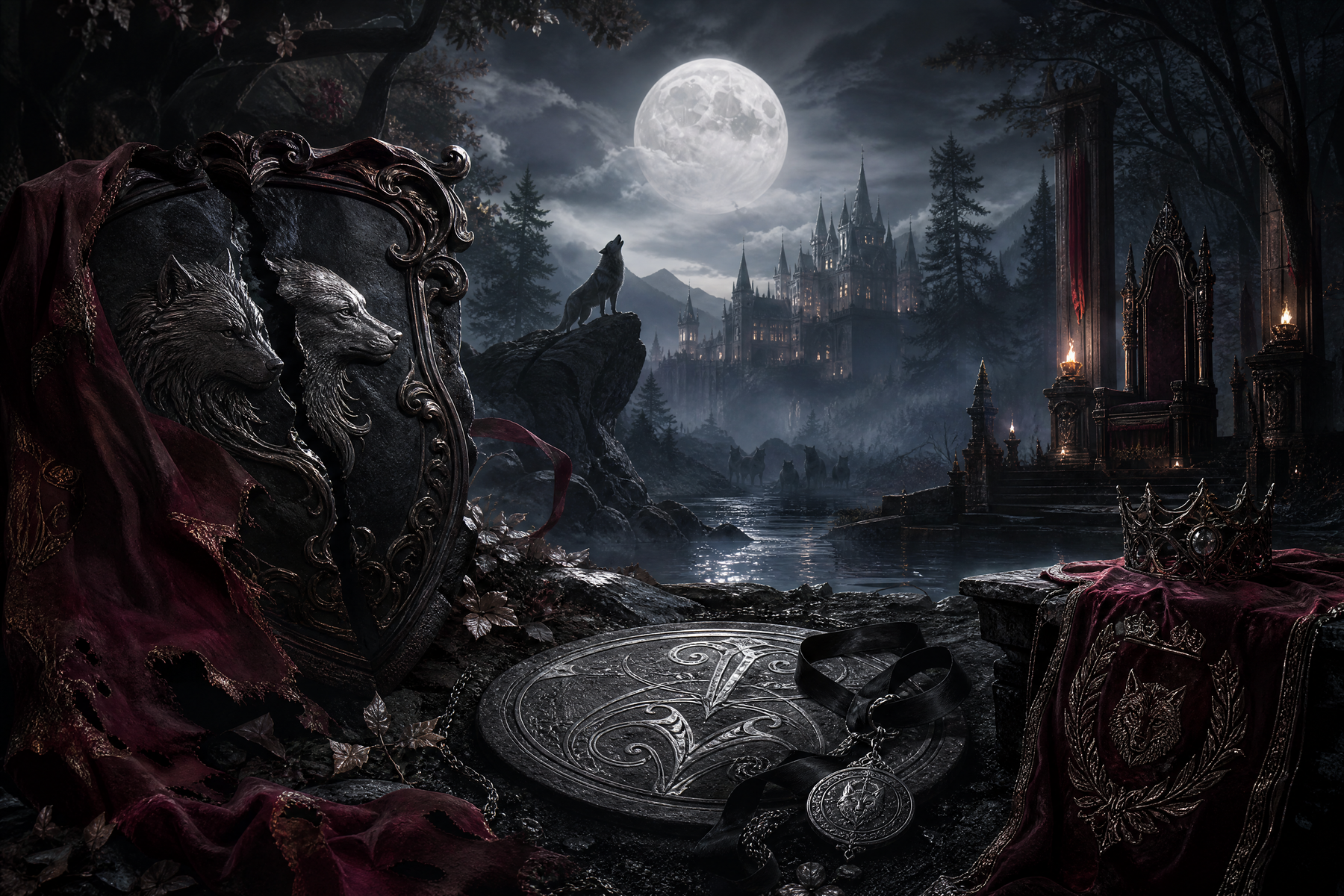 Rejected And Claimed By The Alpha Beast - Blackcrest Books preview mood image