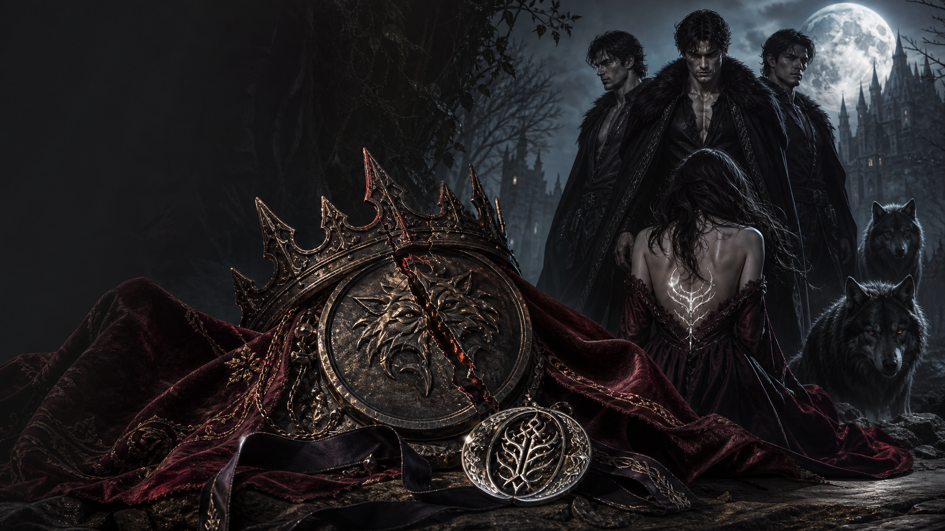 Rejected, But Claimed By Her Three Alphas - Blackcrest Books end cta image