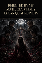 Rejected By My Mate; Claimed By Lycan Quadruplets - Blackcrest Books cover art