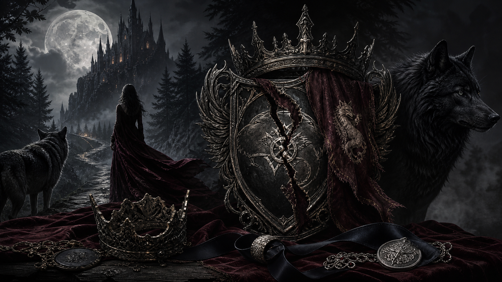 Rejected Their Broken Luna - Blackcrest Books blog artwork