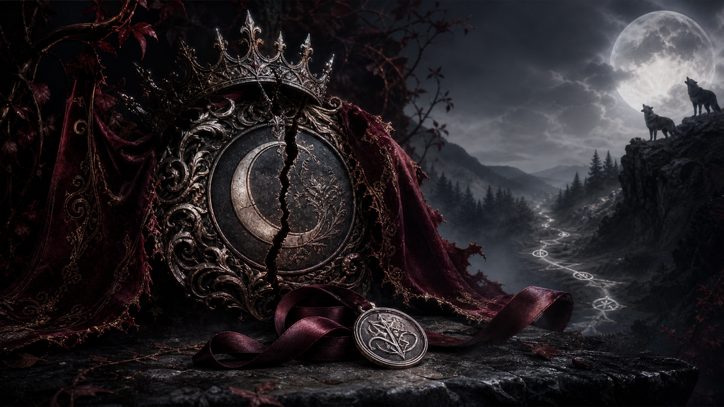 Running From My Ruthless Alpha - Blackcrest Books blog artwork