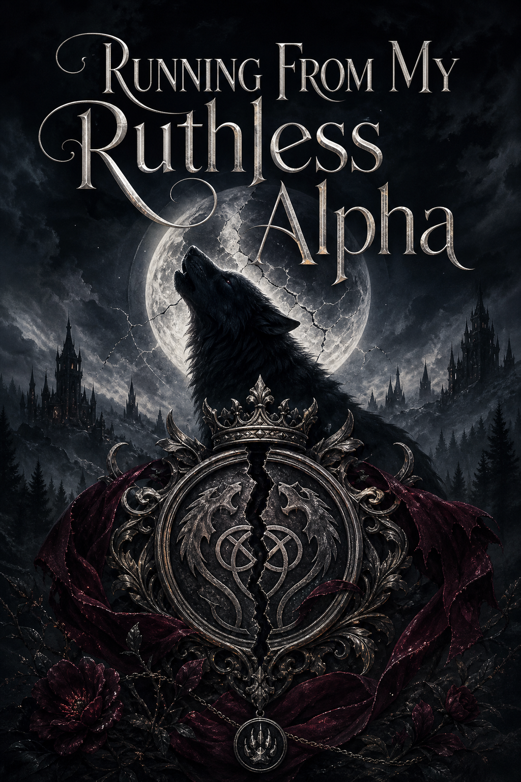 Running From My Ruthless Alpha - Blackcrest Books cover art