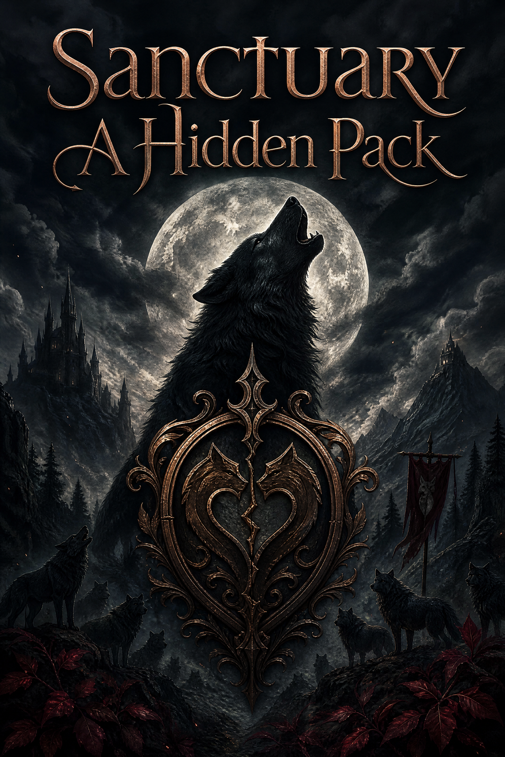 Sanctuary A Hidden Pack - Blackcrest Books cover art