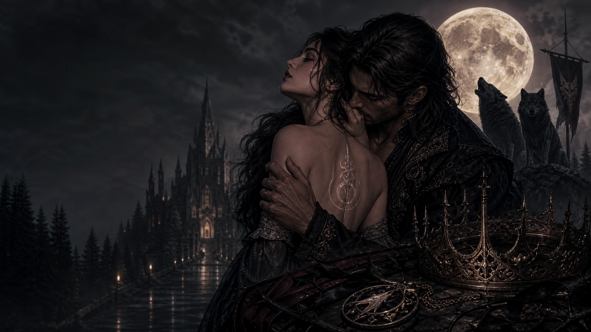 She's Mine To Claim Tasting And Claiming His Luna - Blackcrest Books end cta image