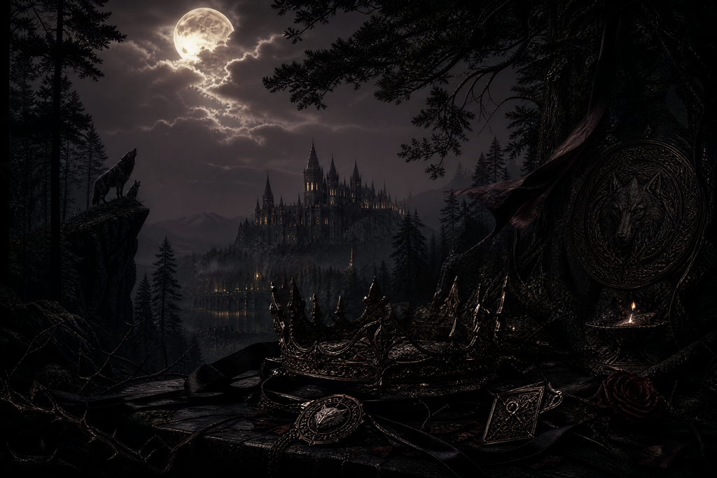 She's Mine To Claim Tasting And Claiming His Luna - Blackcrest Books mood artwork