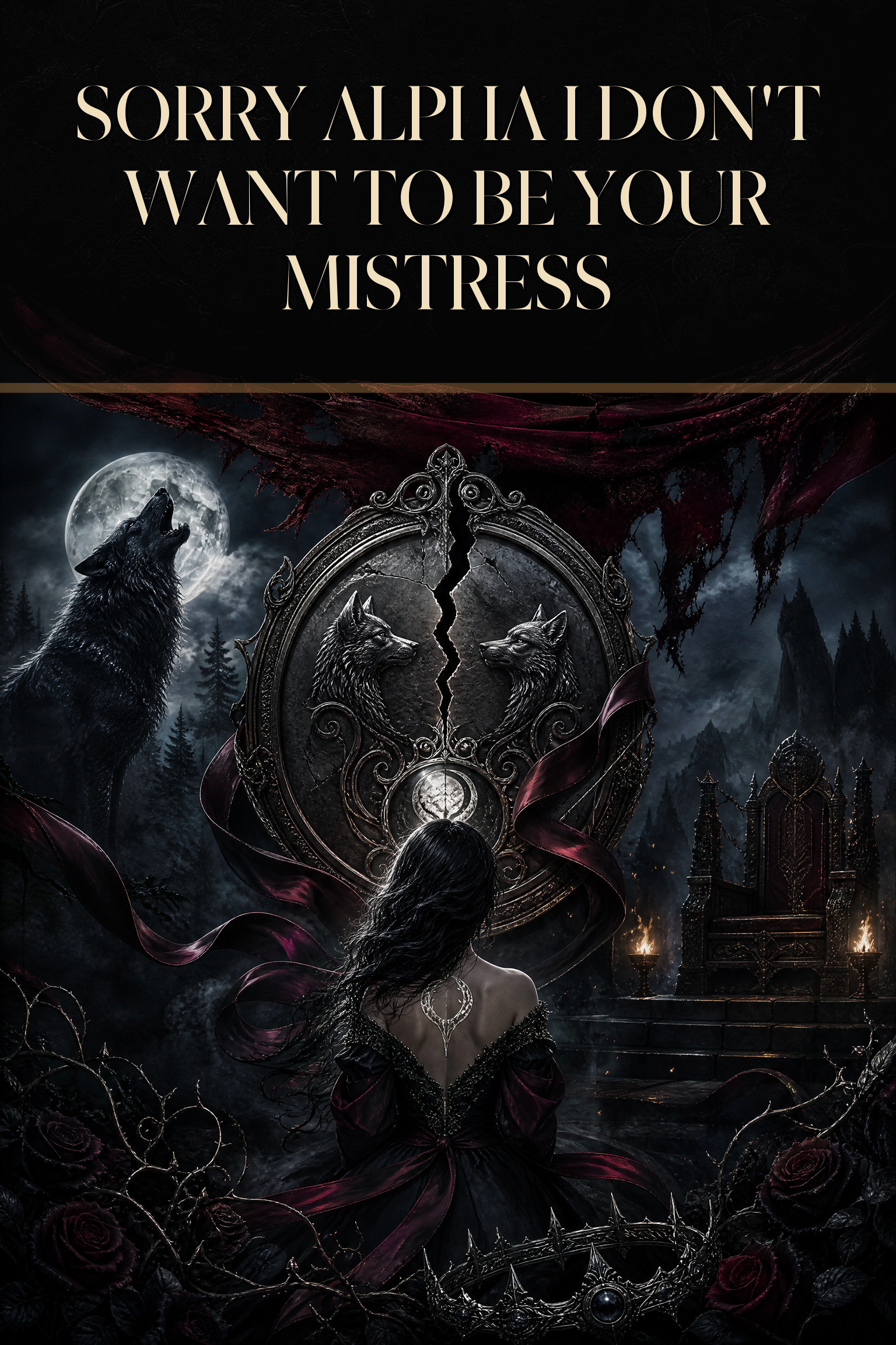 Sorry Alpha I Don't Want To Be Your Mistress - Blackcrest Books cover art