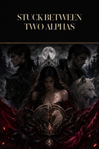 Stuck Between Two Alphas - Blackcrest Books cover art