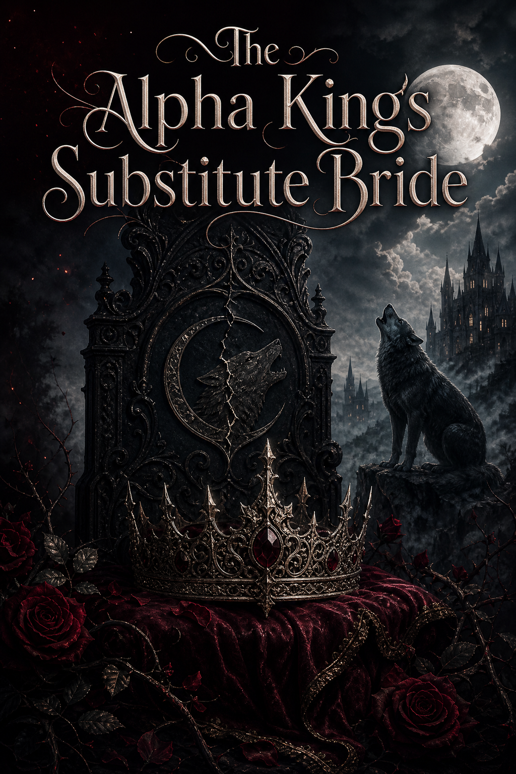 The Alpha King's Substitute Bride - Blackcrest Books cover art