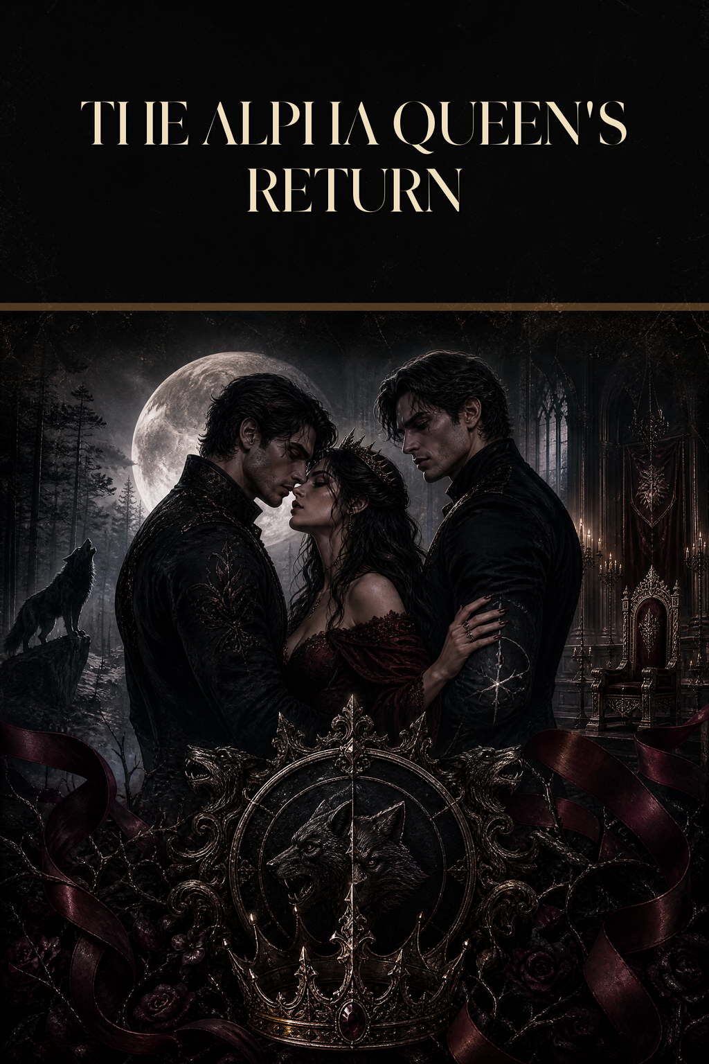 The Alpha Queen's Return - Blackcrest Books cover art