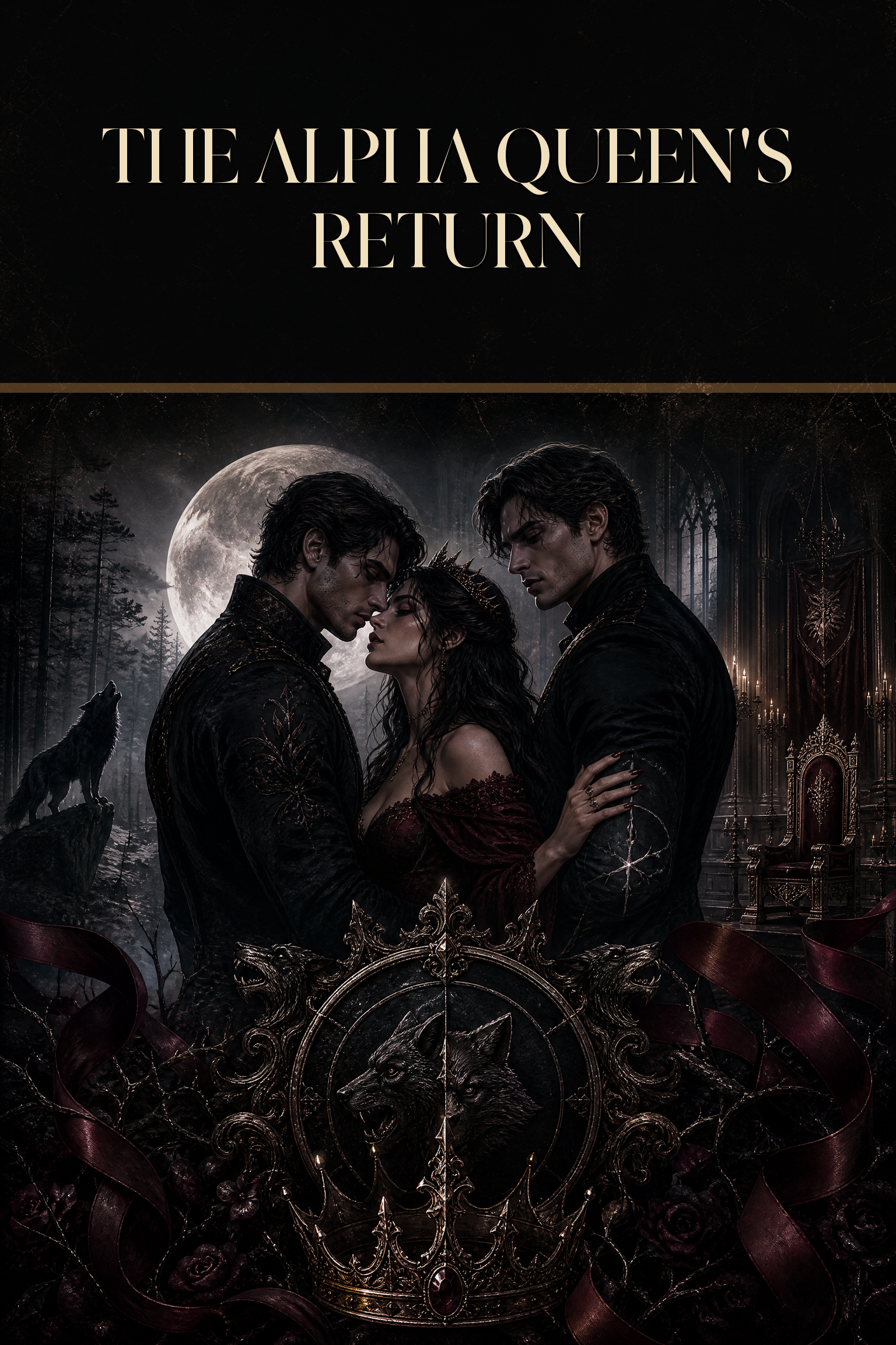 The Alpha Queen's Return - Blackcrest Books cover art