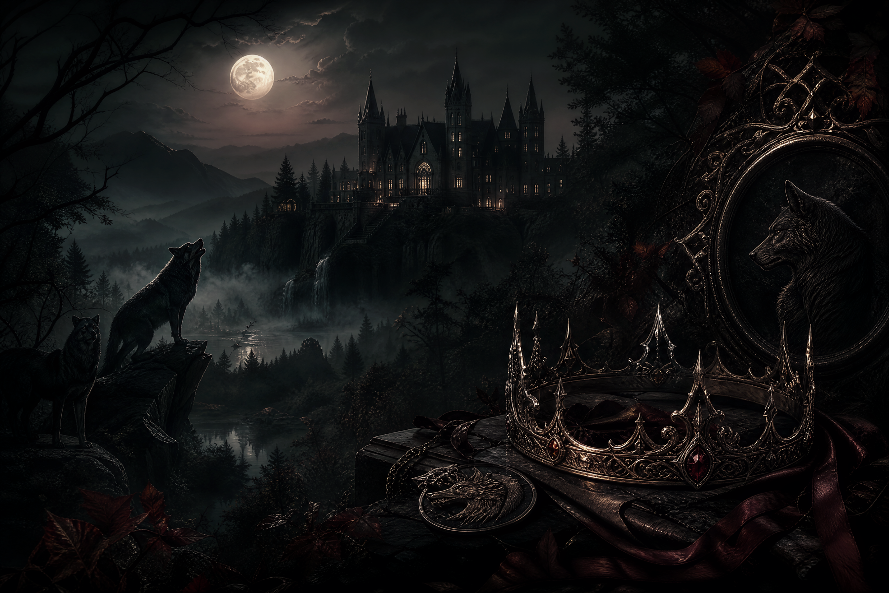 The Alpha Queen's Return - Blackcrest Books mood artwork