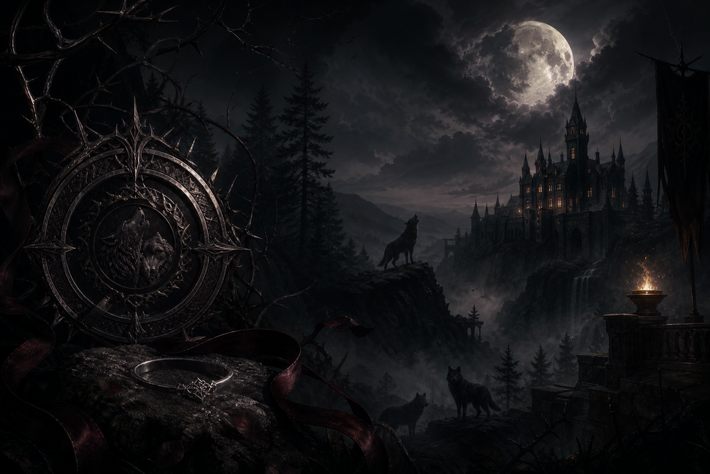 The Alpha's Curse - Blackcrest Books mood artwork