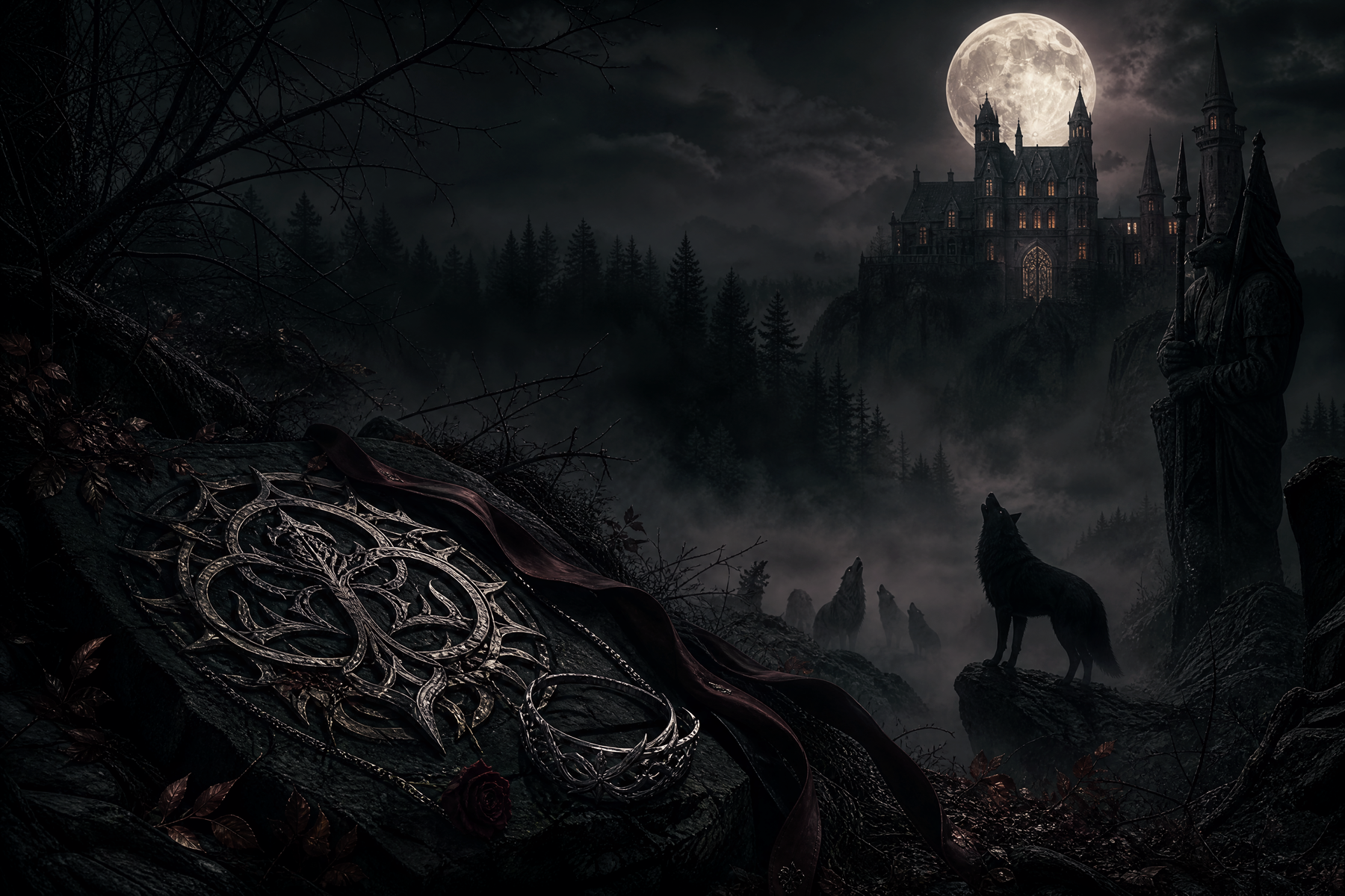 The Alpha's Ex-mate - Blackcrest Books mood artwork