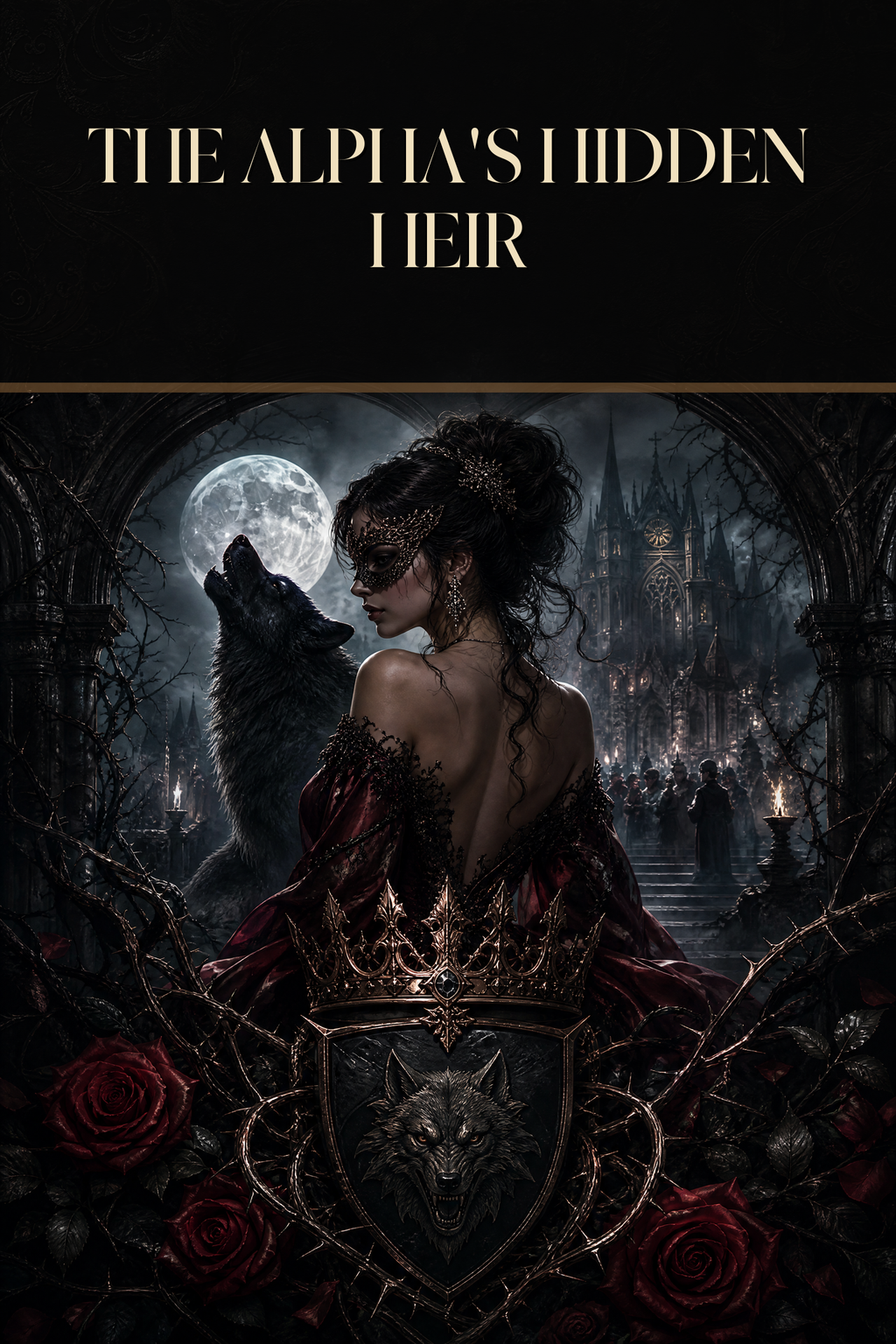 The Alpha's Hidden Heir - Blackcrest Books cover art