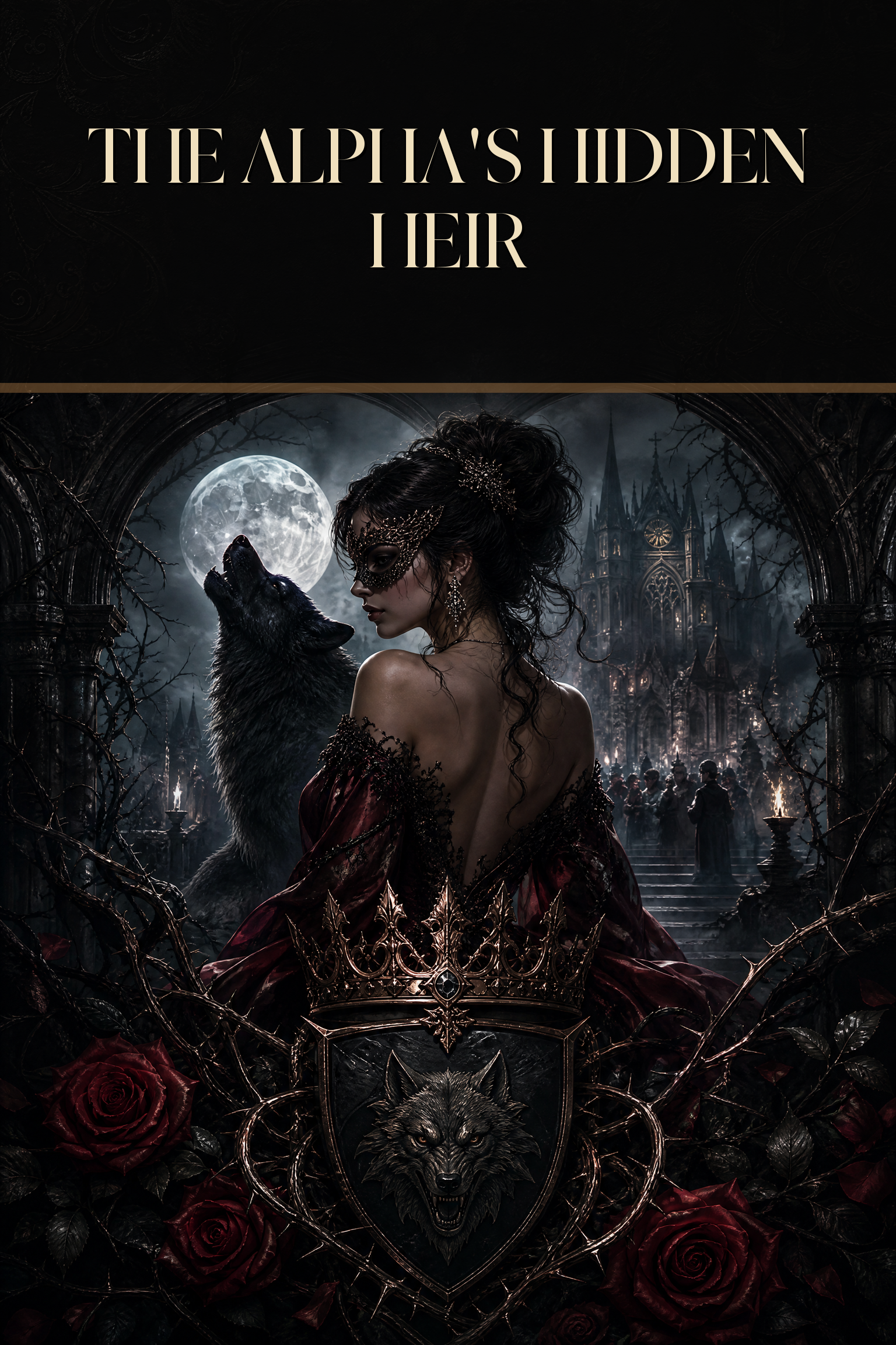The Alpha's Hidden Heir - Blackcrest Books cover art