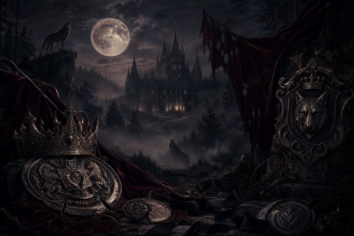 The Alpha's Rejected Mate - Blackcrest Books mood artwork