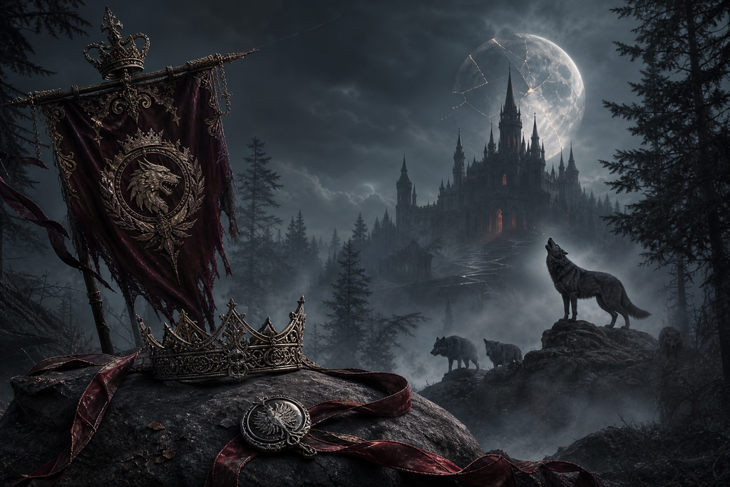 The Betrayed Princess Rising - Blackcrest Books mood artwork