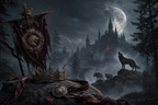 The Betrayed Princess Rising - Blackcrest Books mood artwork