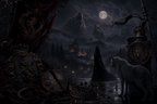 The Clawless Luna Wants Rejection - Blackcrest Books mood artwork
