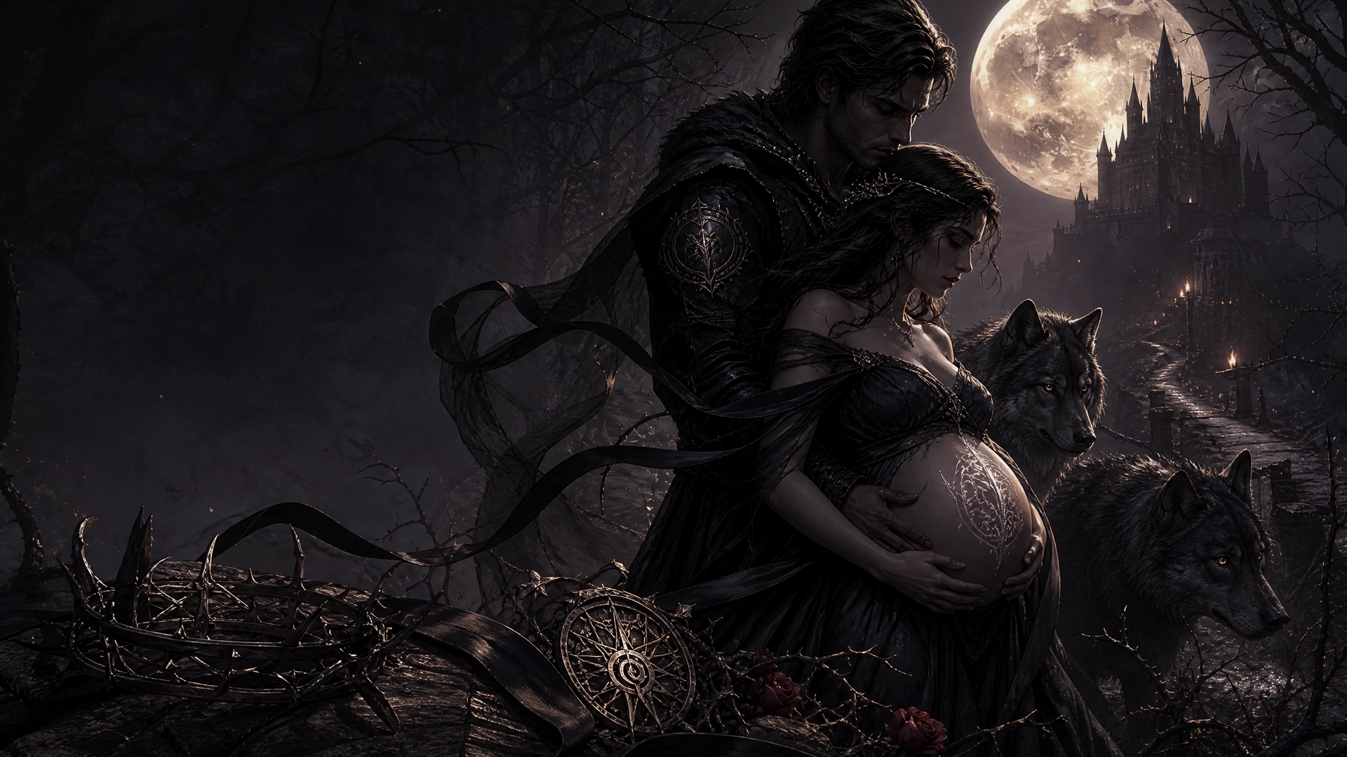 The Cursed Alpha's Fate - Blackcrest Books blog artwork