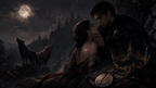 The Cursed Alpha's Mate - Blackcrest Books blog artwork