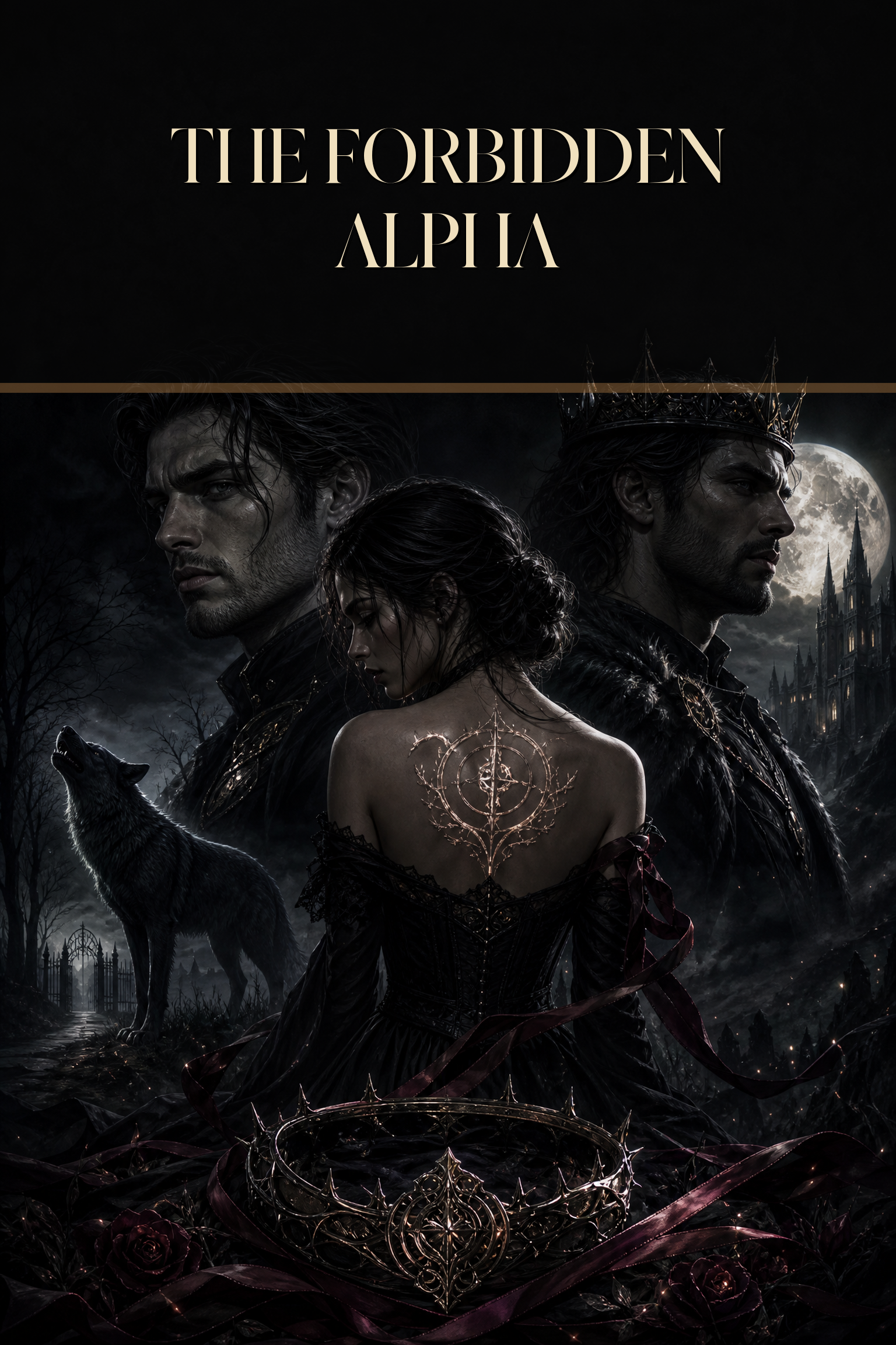 The Forbidden Alpha - Blackcrest Books cover art
