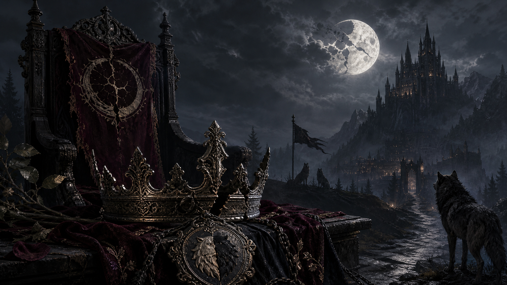 The Hunt For Lycan Queen - Blackcrest Books blog artwork