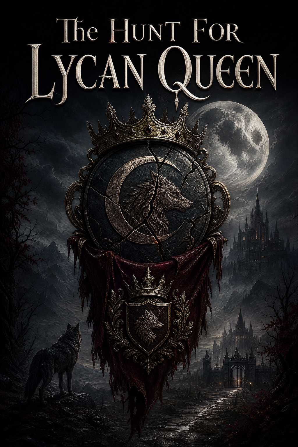The Hunt For Lycan Queen - Blackcrest Books cover art