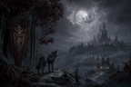The Hunt For Lycan Queen - Blackcrest Books mood artwork