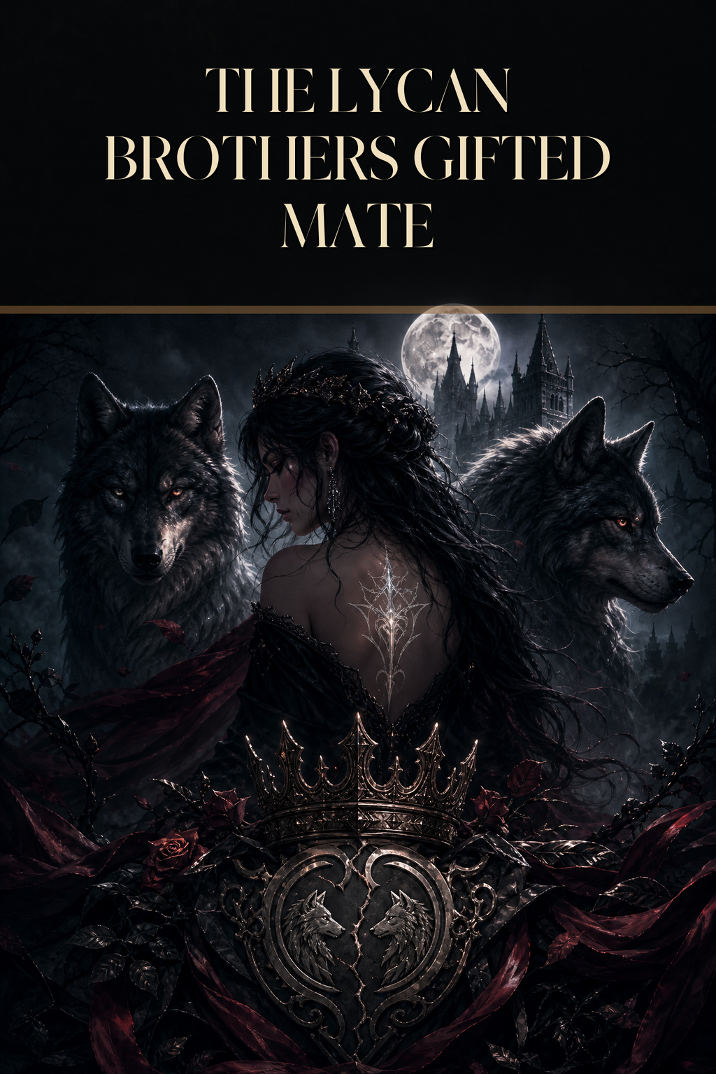 The Lycan Brothers Gifted Mate - Blackcrest Books cover art