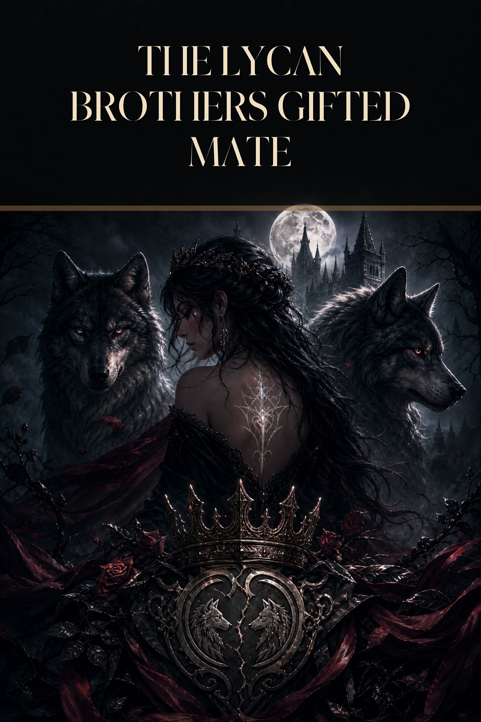 The Lycan Brothers Gifted Mate - Blackcrest Books cover art