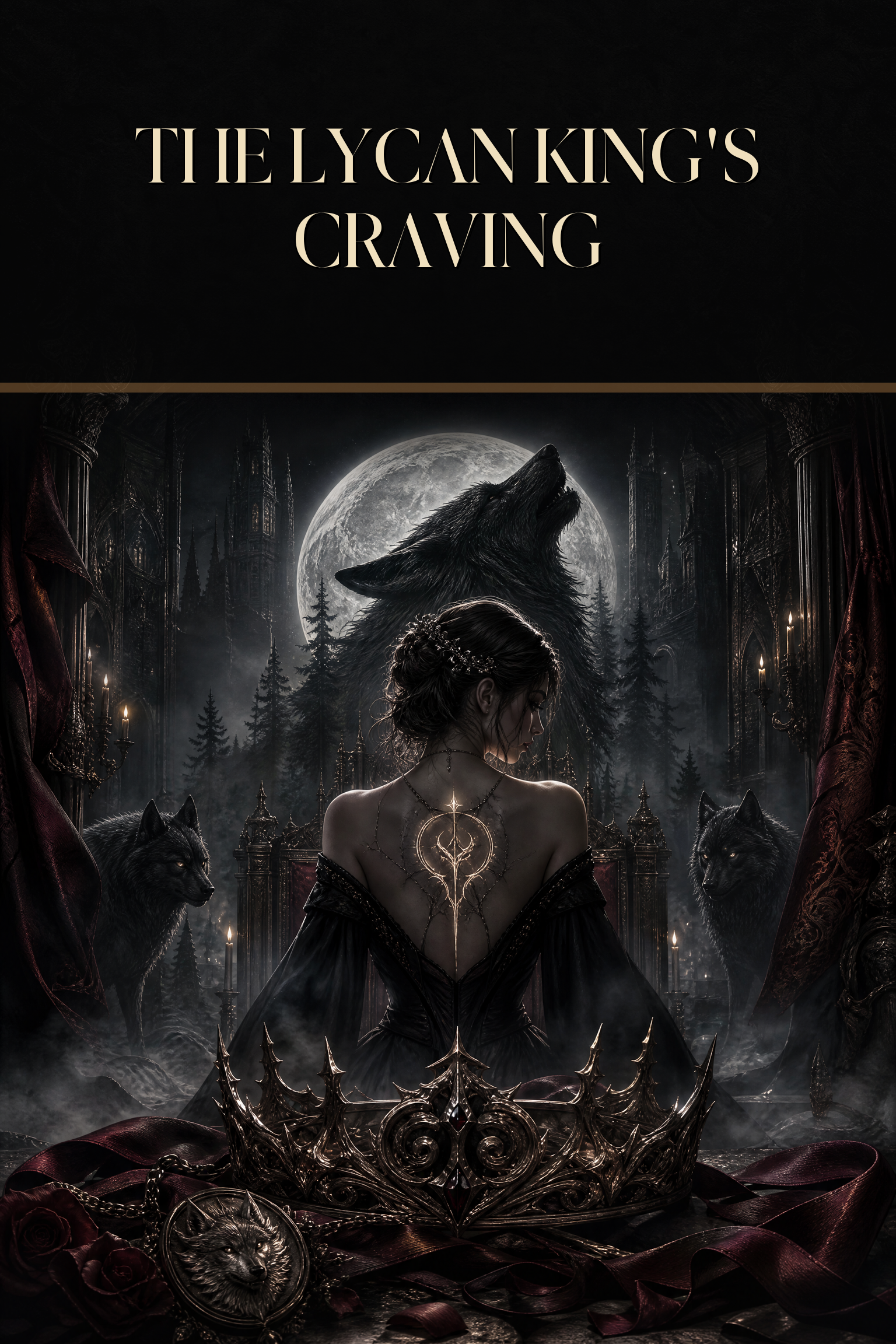 The Lycan King's Craving - Blackcrest Books cover art