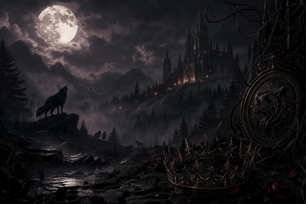 The Lycan King's Craving - Blackcrest Books mood artwork