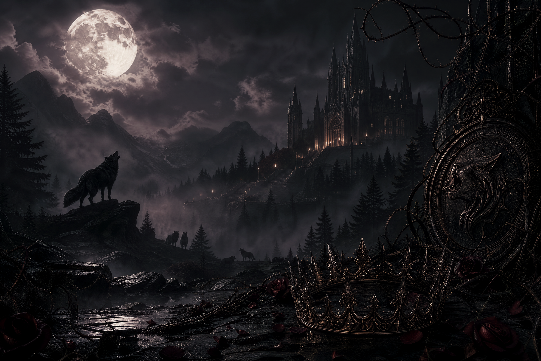 The Lycan King's Craving - Blackcrest Books preview mood image